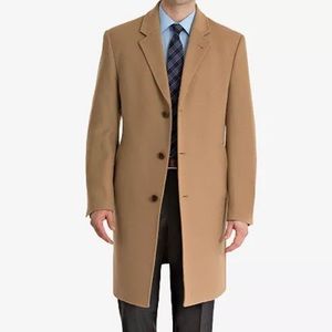 Polo Ralph Lauren Wool Cashmere Tan overcoat 52R